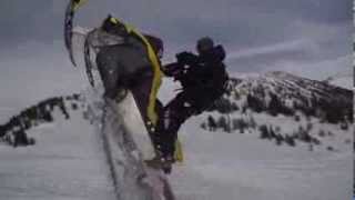 Partly Cloudy Bonus Clip: Adam Delorme sled wheelie in slow motion