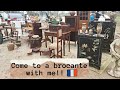 COME TO THE FLEA MARKET / BROCANTE WITH ME | THRIFTING IN FRANCE | a little walk through a brocante