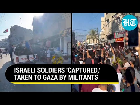 Israel PM Vows Revenge As Hamas Militants Abduct 35 Soldiers, Whisk Them Away To Gaza | Watch