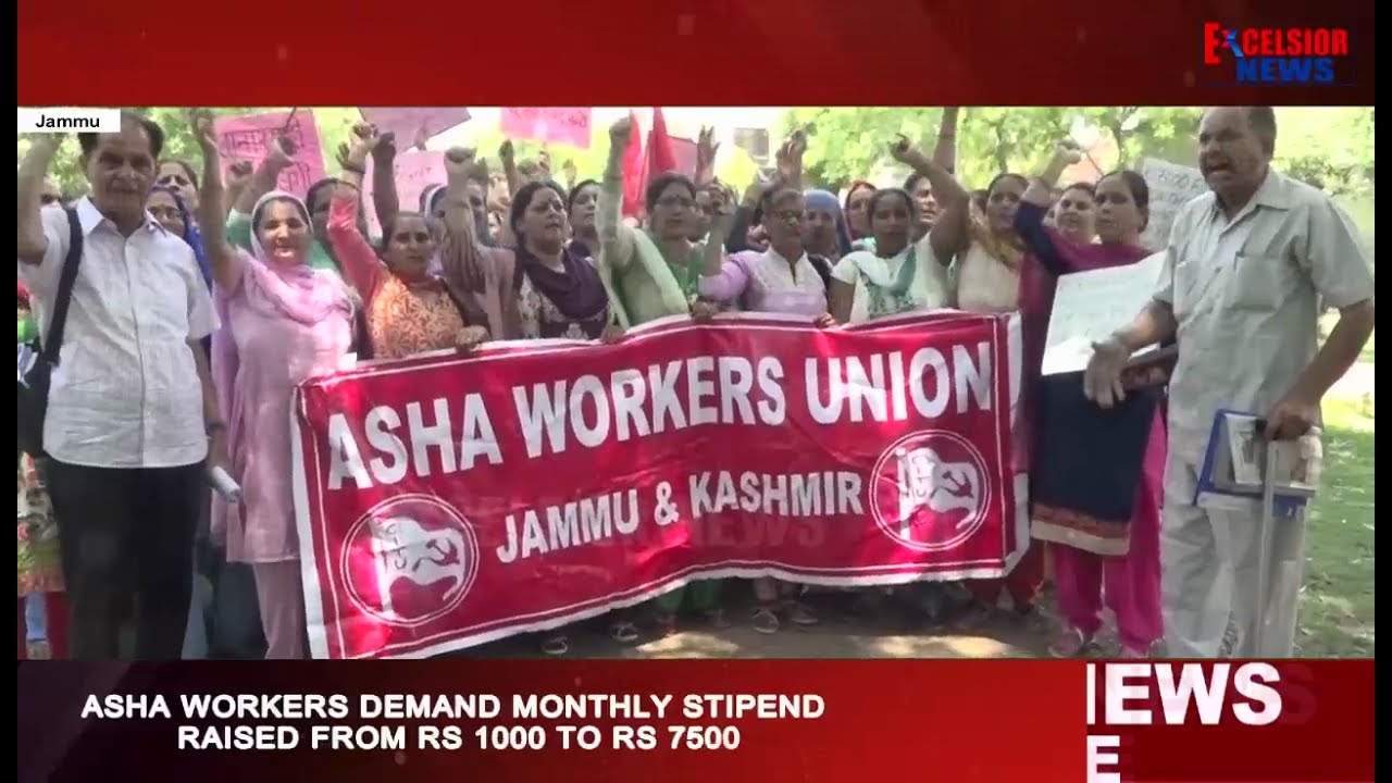 ASHA workers demand monthly stipend raised from Rs 1000 to Rs 7500