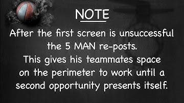 Read & React Offense: 5 Ways to Use Your 5 MAN