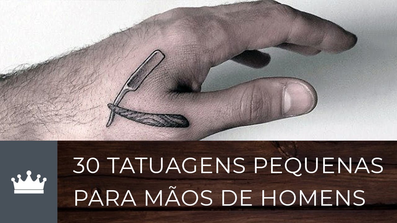 Tatuagem Masculina na Mão: 30 Ideias Incríveis!