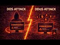 DoS vs DDoS: Why Some Attacks Are Hard to Stop 💀