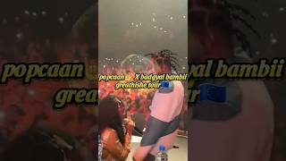 popcaan🤟 called out badgyal bambii on  tour🇪🇺🔥 paris two angles