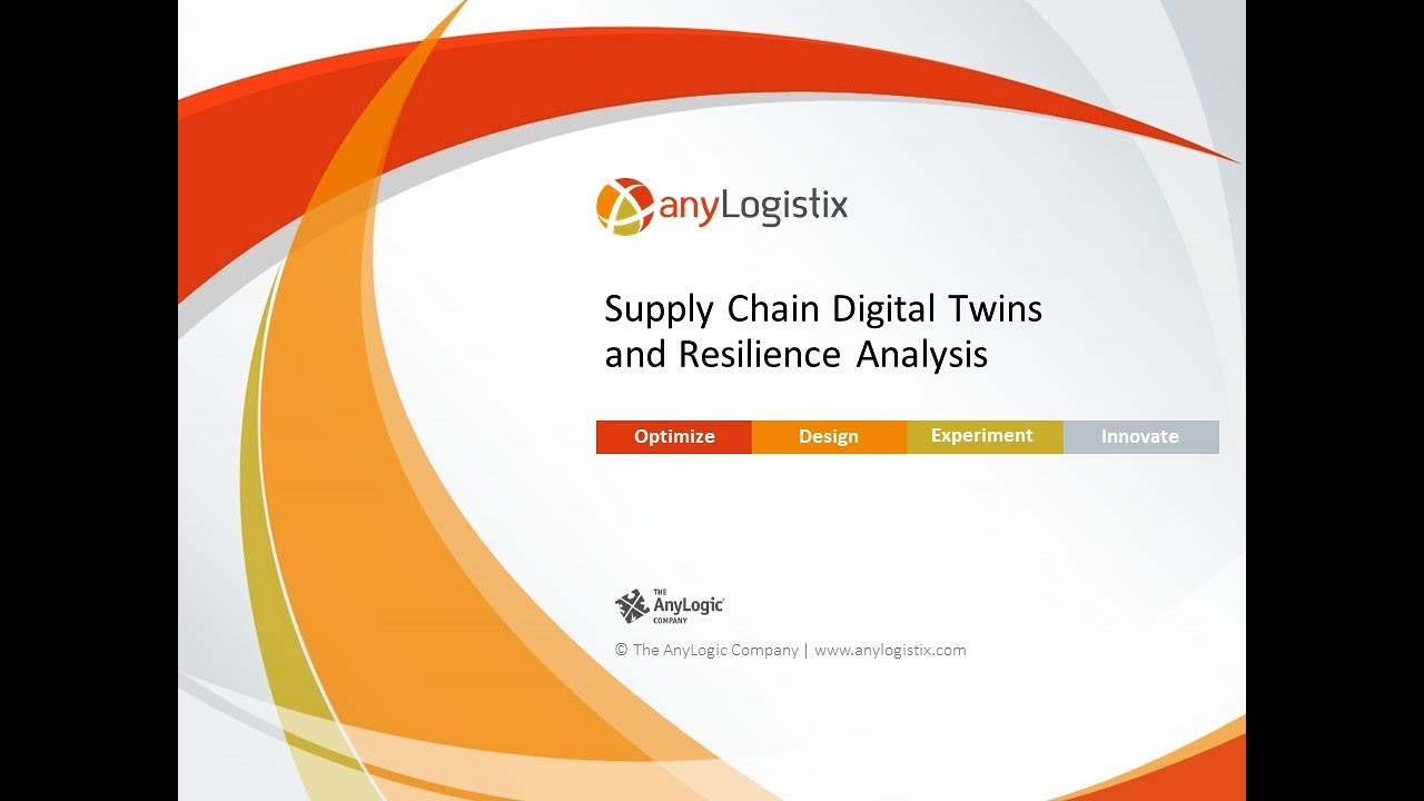 Webinar: Supply Chain Digital Twins and Resilience Analysis - YouTube
