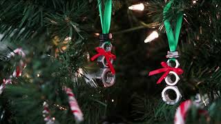 Deck The Halls with Stainless Steel Snowmen - DIY - How to Make a Snowman out of Nuts and Washers by Albany County Fasteners 238 views 5 months ago 28 seconds