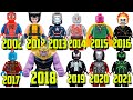 ВСЕ Минифигурки LEGO Marvel 2002-2021! Эволюция Марвел Супер Герои (Lego News-423)