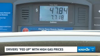 Drivers "fed up" with high gas prices this Memorial Day