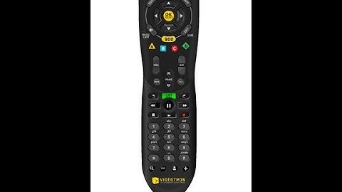 programmer la telecommande Videotron illico rapidement avec la télévision