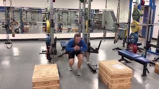 Power-Band Resisted Alt. Split Jump-Continuous