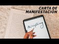 Cómo manifiesto lo que sea con el método scripting (carta de manifestación)