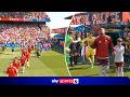 Arsenal receive guard of honour from Crystal Palace 👏🏆