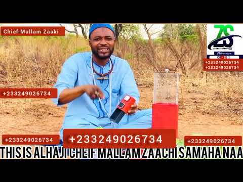 This Is CHIEF MALLAM ZAAKI From GHANA Text Me On WhatsApp 233249026734 For Your Problems To Solve