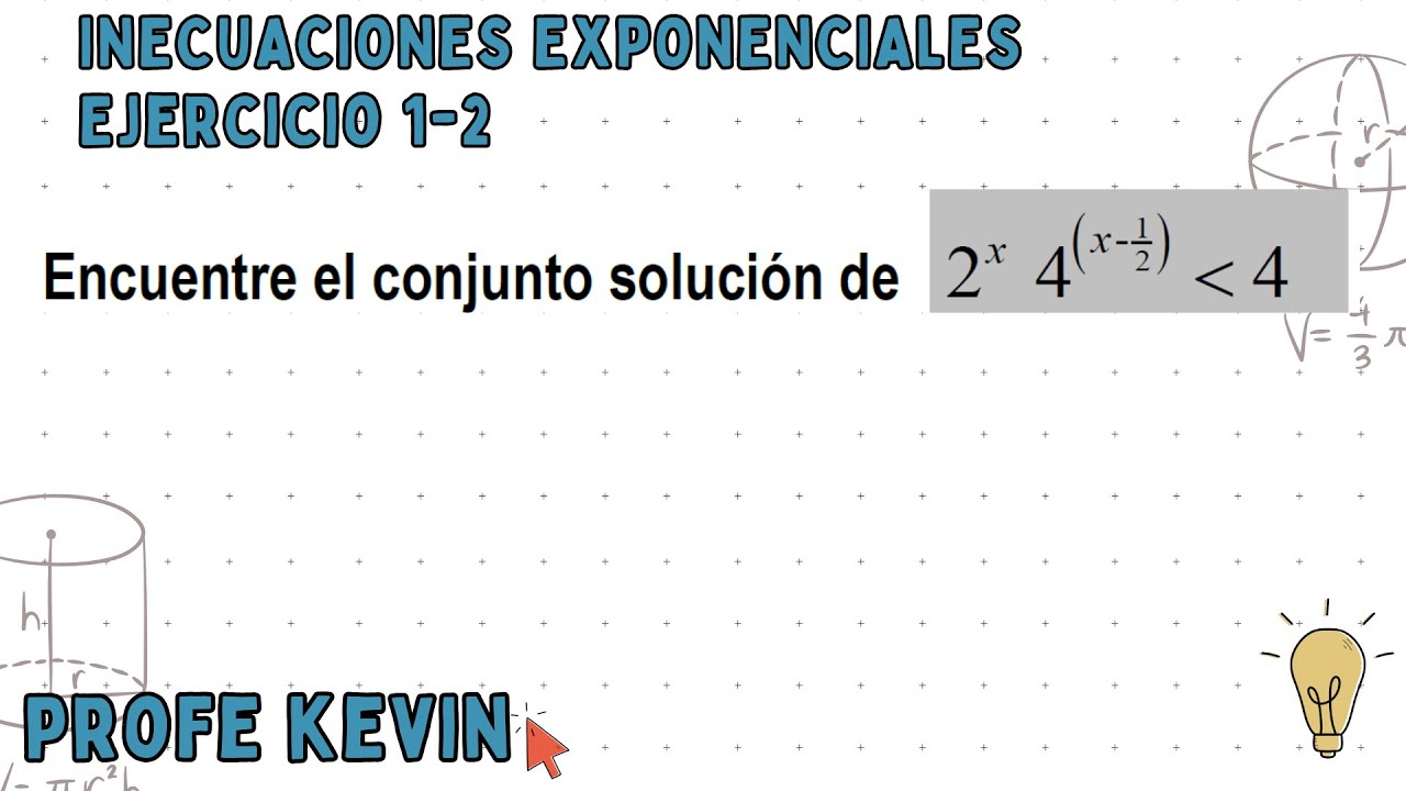 INECUACIONES EXPONENCIALES EJ1-2🔬📚