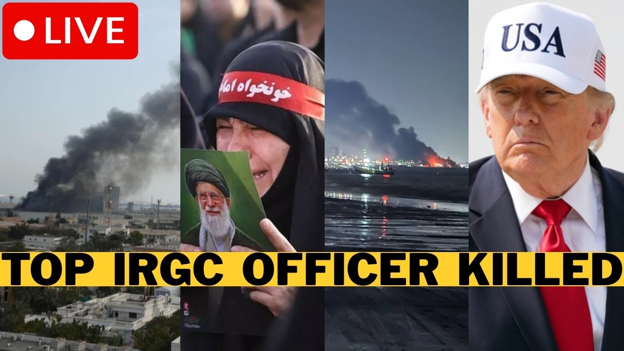 LIVE: Trump Declares Iran Ceasefire OVER - IRGC Officers KILLED As Leaders Move To Bunker