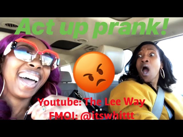 Act up prank on mom!!! (HILARIOUS)