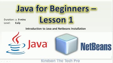 Java Programming Tutorial For Beginners Lesson 1 Introduction to Java and  Netbeans Installation x26