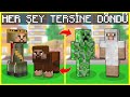 ŞEHİRDE HERŞEY TERSİNE DÖNDÜ! 😱 - Minecraft