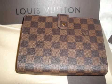 LOUIS VUITTON AGENDA MEDIUM DAMIER EBENE - YouTube