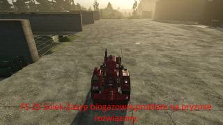 FS 25 Solek-Zasyp biogazowni,problem na pryzmie rozwiązany.