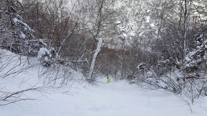 Josh at Long Trail Chute