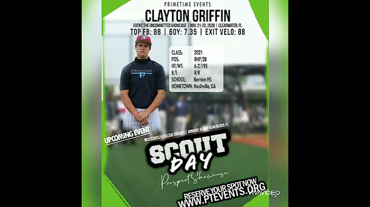 Clayton Griffin Berrien Baseball class of 2021 #pu...