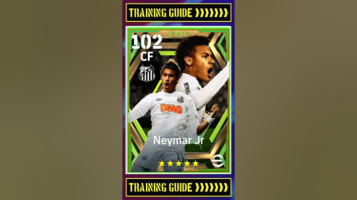 [Training Guide] Neymar Jr Santos Fc  Epic Booster Card in eFootball 2024 || Max Level Training ||