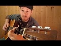 How to Play Norwegian Wood Dropped D Guitar Lesson