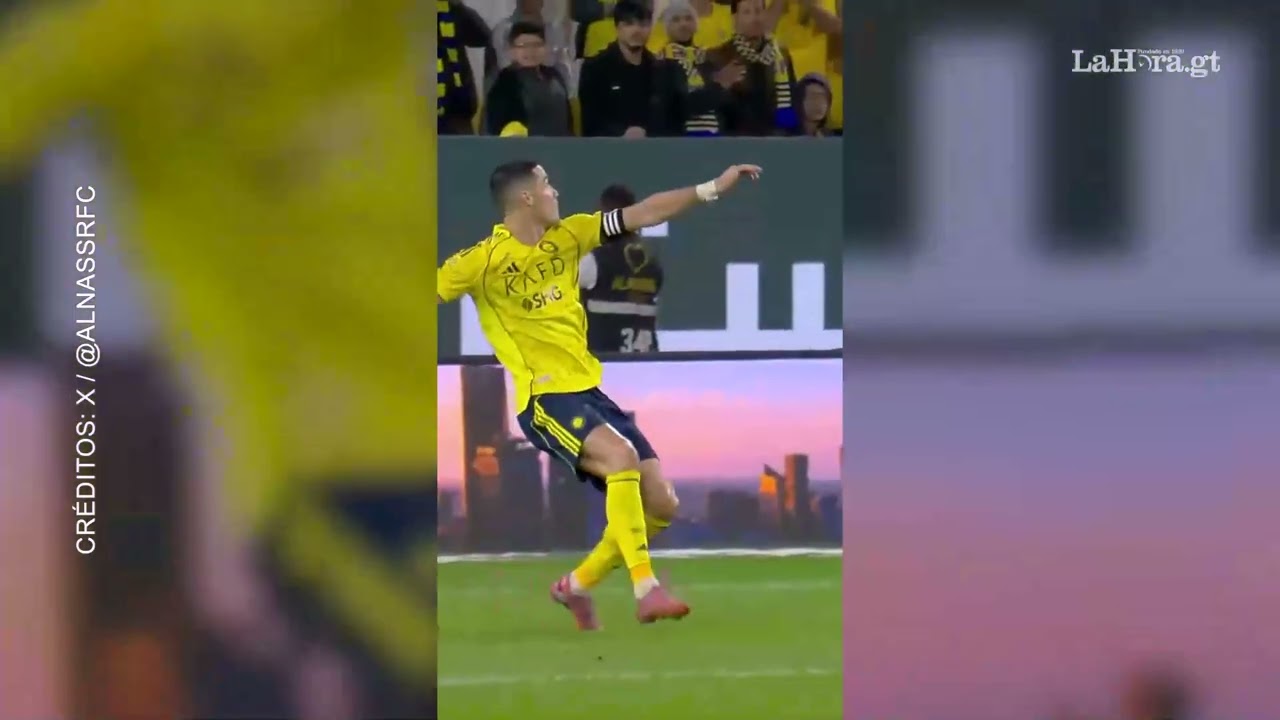 De chilena, así fue el espectacular gol de Cristiano Ronaldo ante el Al Khaleej