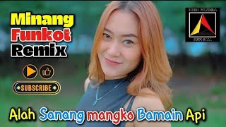 Lagu Minang Remix 2025 | Alah Sanang Mangko Bamain Api - Dodi Fandra (Official Lyric Video)