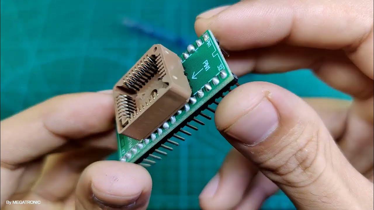 PLCD32-G35 | PLCC32 to DIP32 Programmer Socket Seat Adapter Module ...
