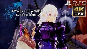 SWORD ART ONLINE Last Recollection Demo Gameplay 4K HDR (PS5) No Commentary