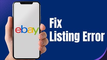 How To Fix and Solve eBay App Listing Error