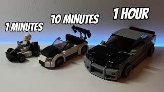What Lego car can I build in 1 minutes | #lego  #car