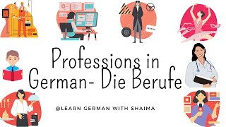 Die Berufe - Professions in German #A1/1 #learnGerman