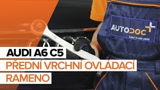 Montáž Řídící páka zavěšení kol AUDI A6 Avant (4B5, C5): video zdarma