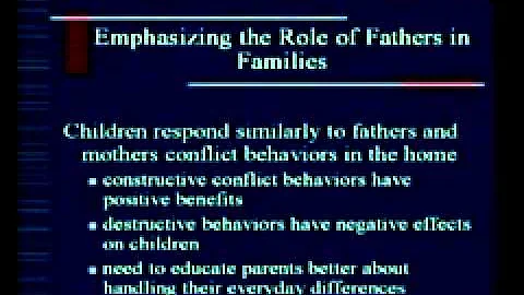 Children and Marital Conflict