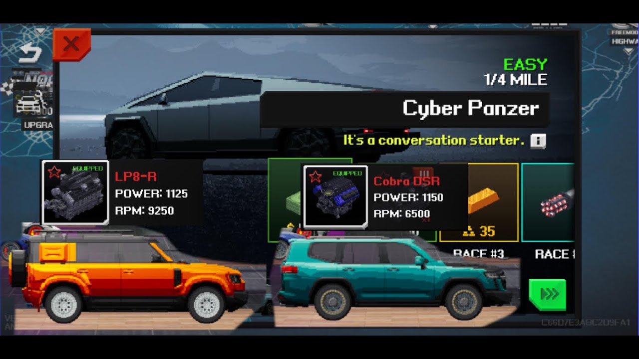 BEATING THE CYBER PANZER EVENT WITH LPR-8 AND COBRA DSR - YouTube