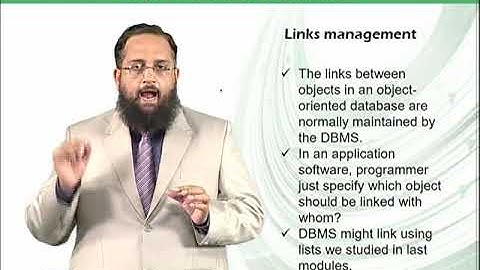 Database Systems: Object Oriented Databases | Introduction to Computing | CS101_Topic159