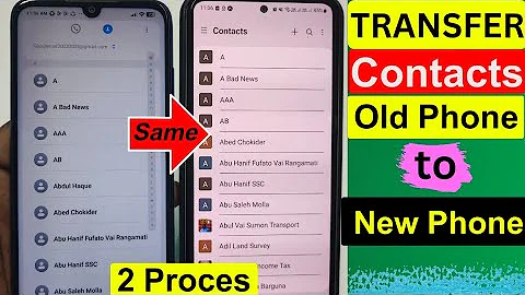 How to Transfer Contacts From Old Phone to New Phone 2025