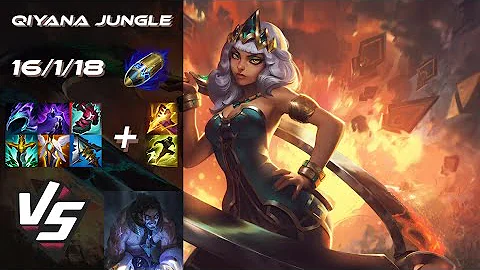 JUNGLE Qiyana vs Sylas - EU Grandmaster Patch 25.24