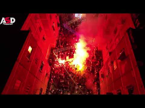 القطاميه ولعو في فرحه سيد ابو 100 شمروخ مع ابوعلي الكروان دجي كالوشا رقم 1 في مصر