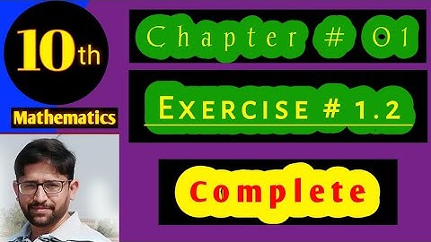 Class 10 maths chapter 1 Quadratic Equation | Exercise # 1.2  (Complete)  | AHMED JAMIL