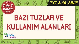 Bazı Tuzlar Ve Kullanım Alanları