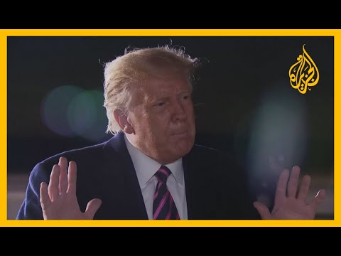 ترمب يتفاجأ بموت أبرز قضاة المحكمة العليا بعد تلقيه الخبر من الصحافيين أثناء مهرجان انتخابي 🇺🇸