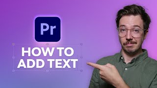 How to Add Text in Premiere Pro | Premiere Pro Tutorial screenshot 5