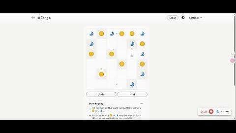 LinkedIn Tango Answer Today #427 #tango
