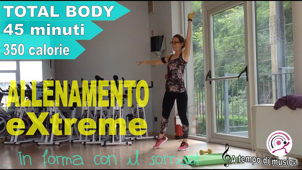 Ginnastica total body per dimagrire e tonificare senza salti