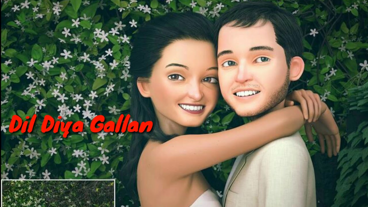 Remix_Dil_diya_gallan_atif_aslam_Tiger_zinda_hai - YouTube