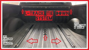 L-Track System in a truck bed